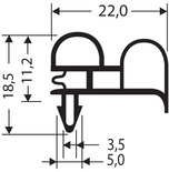 COMPRESSION SNAP-IN PVC PROFILES (JPC)