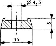 Dichtung Ablaßschraube - ROBIN / (vgl.) Mod. EH12, EH17 / (vgl