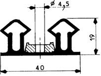 F | BOURRELETS FERMOD CAOUTCHOUC / EPDM